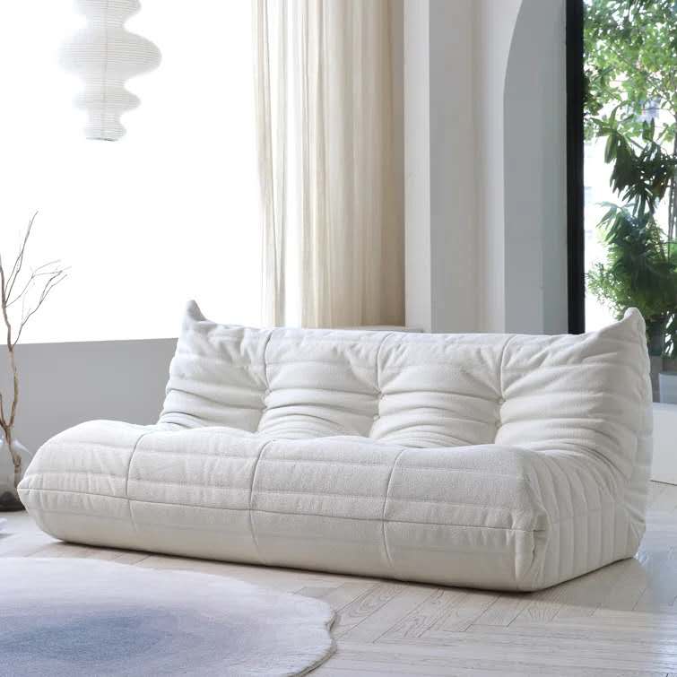 毛毛虫沙发三人位sofa