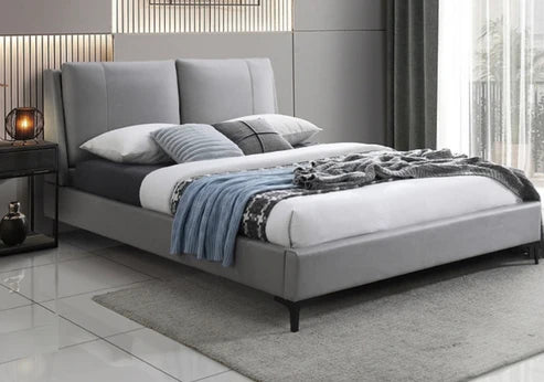 Pu leather Deep Padded Pillow Headboard bed frame床架