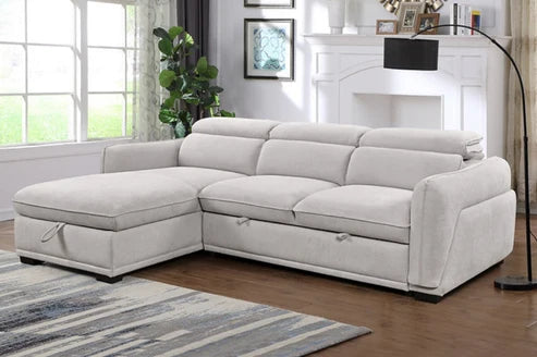 大型上掀式储物空间沙发床组合 sofa