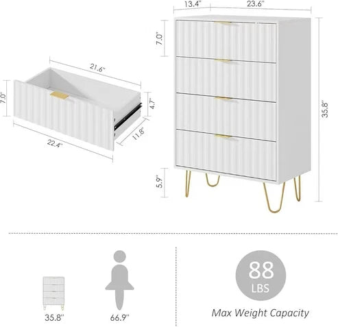 轻奢四层斗柜 cabinet